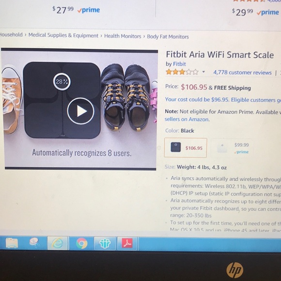 Fitbit Aria WiFi Smart Scale - Picture 5 of 5